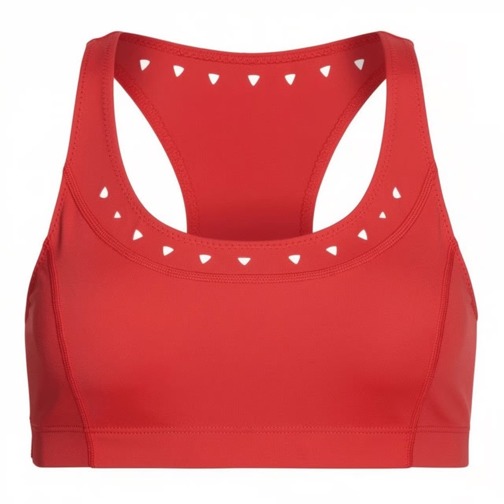 NWT GiGi C Annabelle Sports Bra in Red Sz XS S